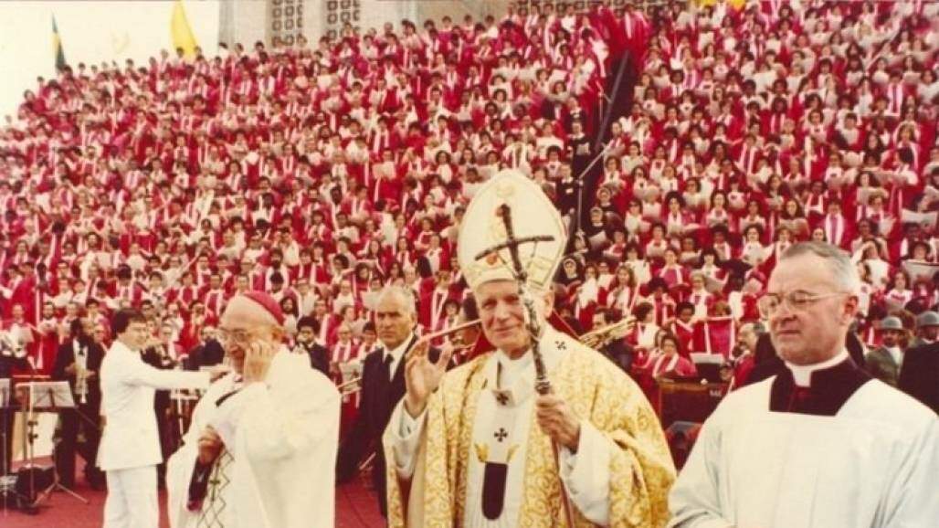 papa joao paulo II no santuario (CDM - Santuário Nacional) papa joao paulo II no santuario (CDM - Santuário Nacional)
