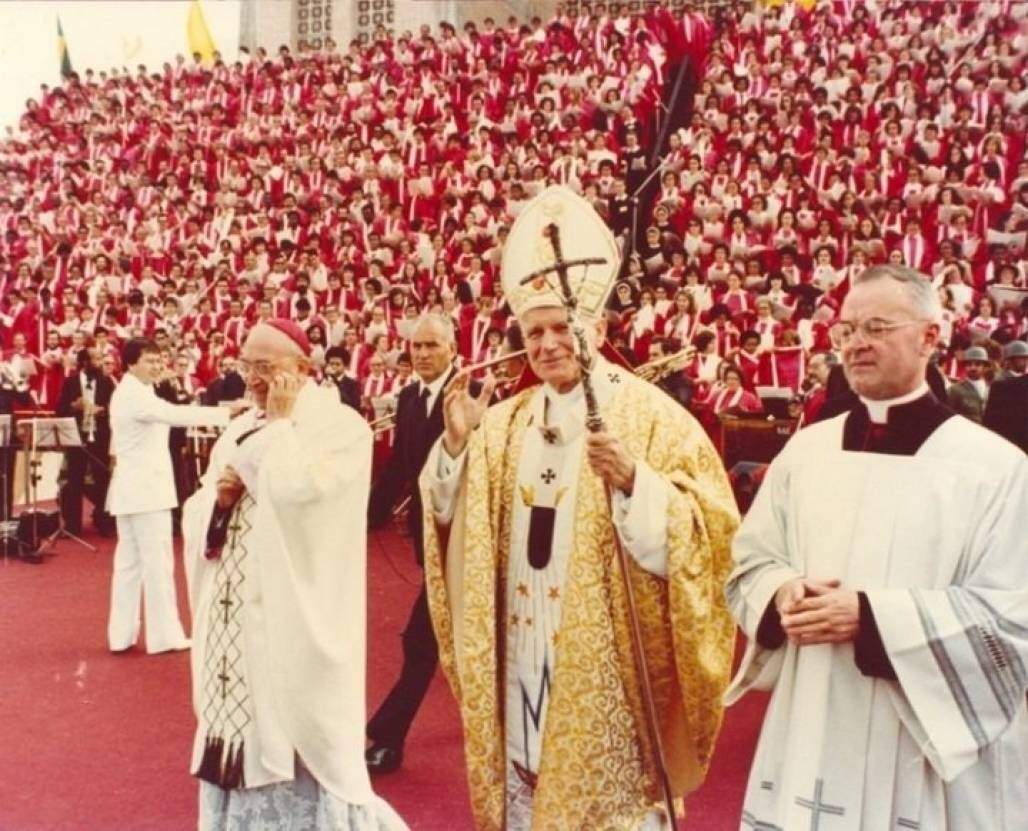 papa joao paulo II no santuario (CDM - Santuário Nacional) papa joao paulo II no santuario (CDM - Santuário Nacional)