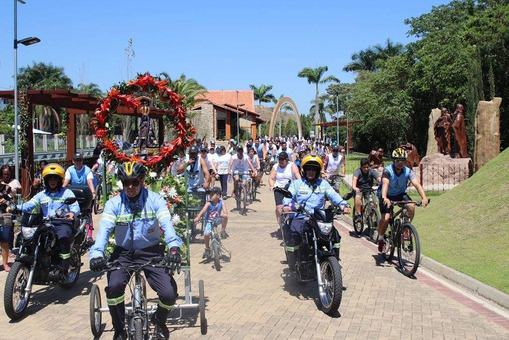 Passeio Ciclístico no 3º dia da Festa da Padroeira 2019 