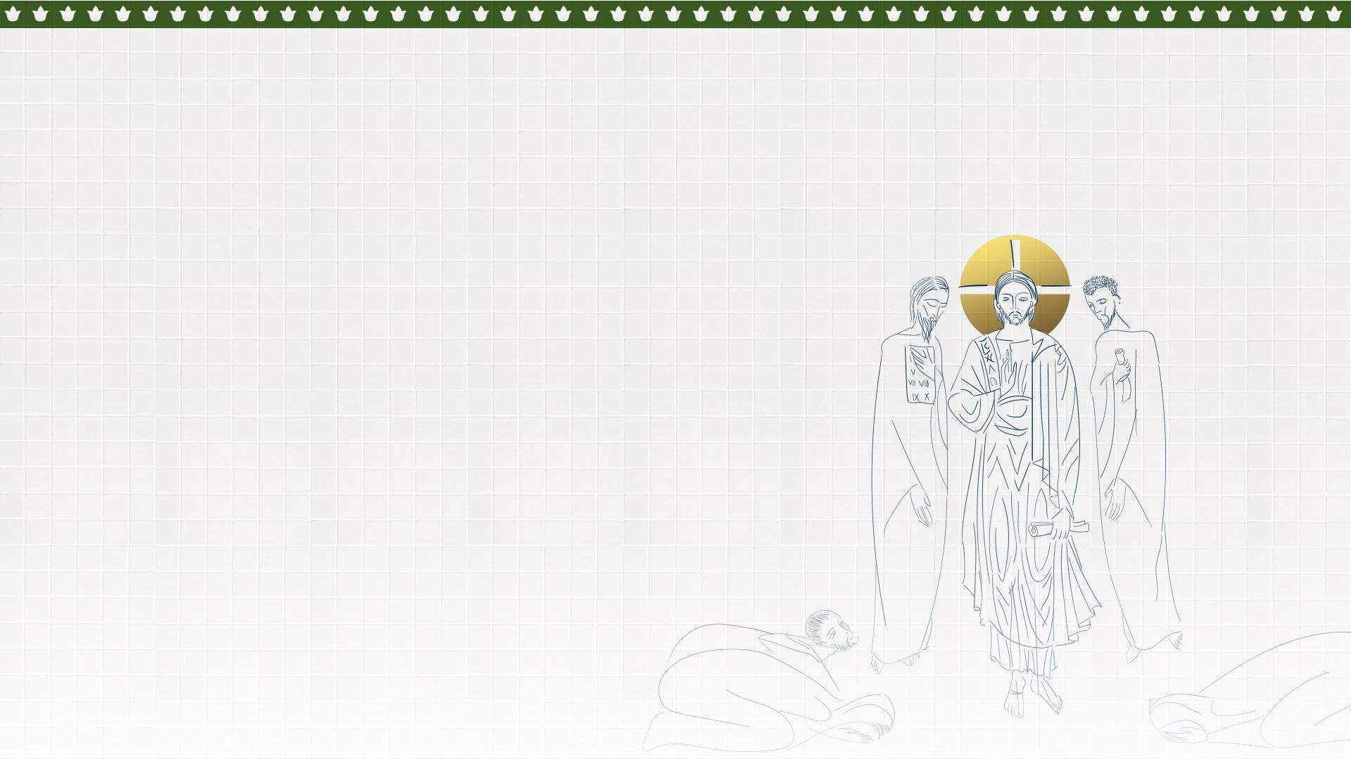 Ilustração do mistério: Transfiguração do Senhor