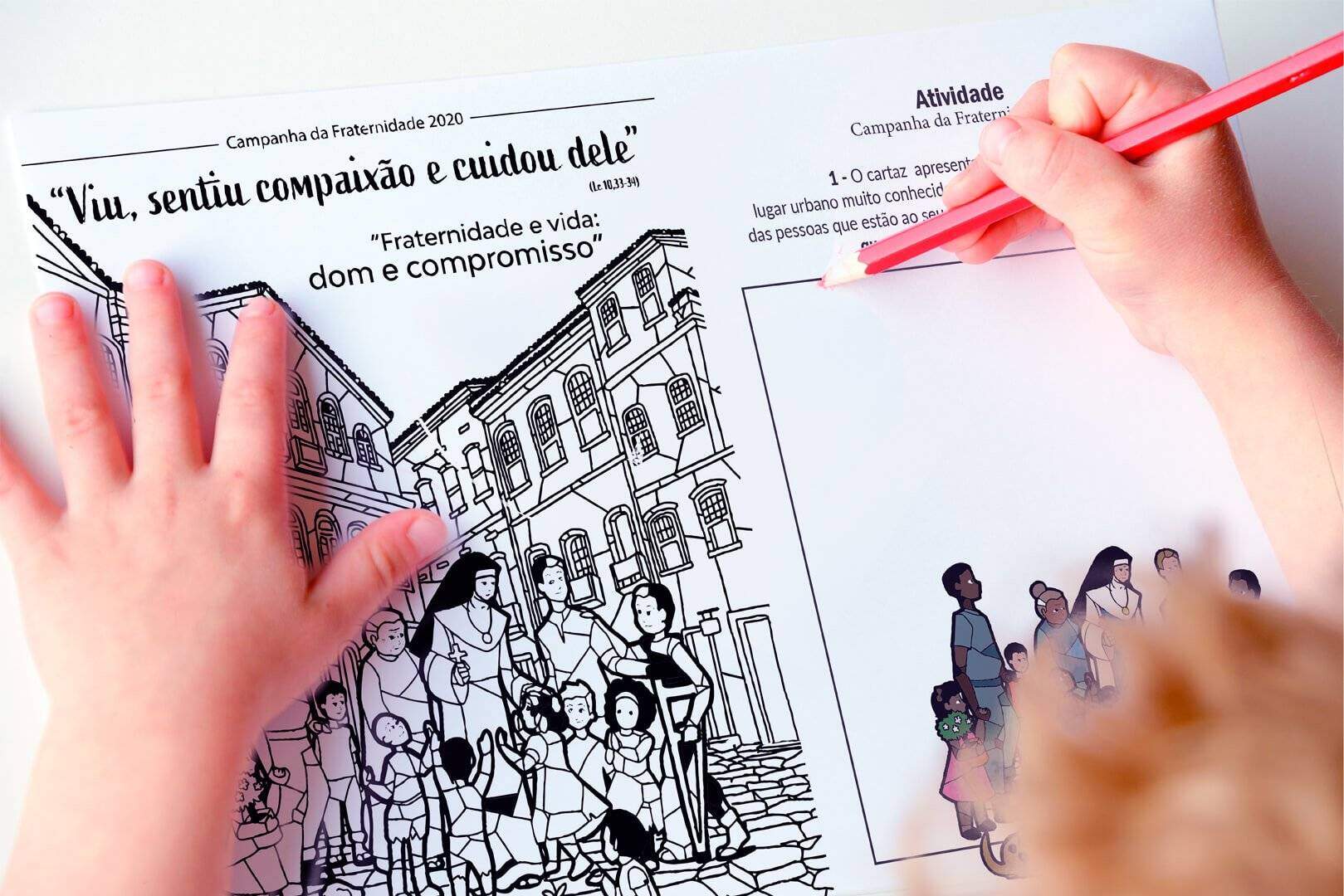 Campanha da Fraternidade para crianças: confira atividades para usar na catequese