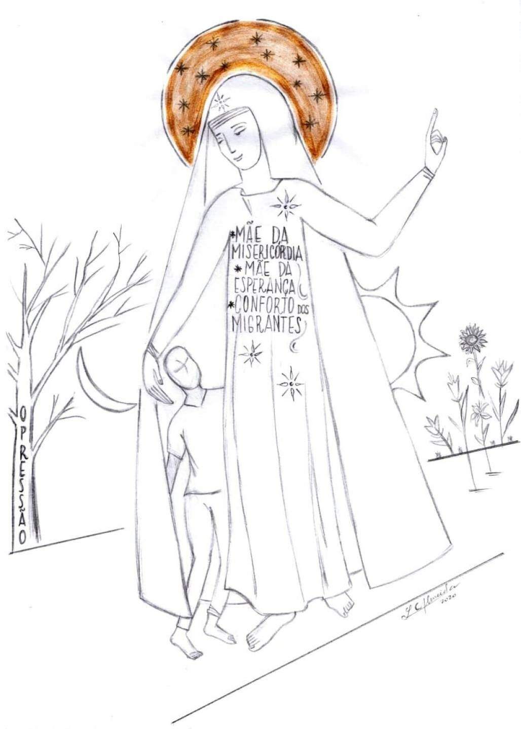 Mãe da Misericórdia (Leonardo C. Almeirda) Mãe da Misericórdia (Leonardo C. Almeirda)