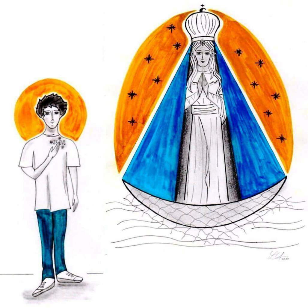 CARLO ACUTIS E NOSSA SENHORA APARECIDA (1) (1) (2) (1) (Leo Caetano) CARLO ACUTIS E NOSSA SENHORA APARECIDA (1) (1) (2) (1) (Leo Caetano)