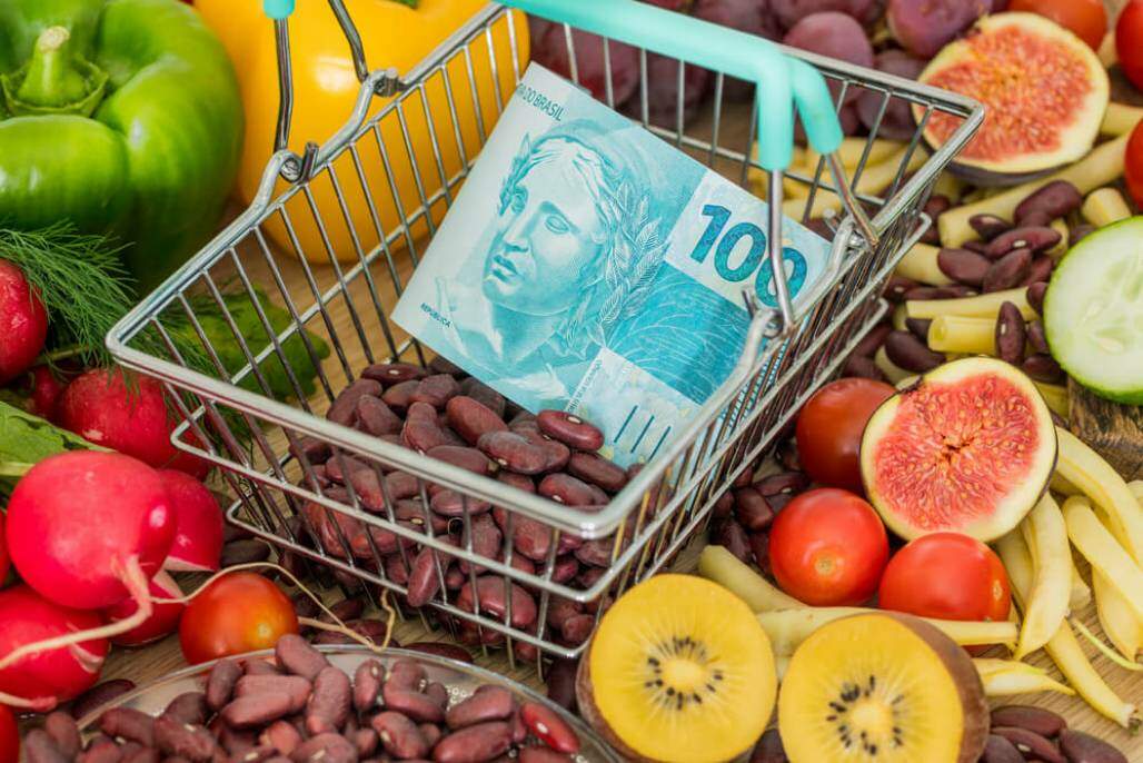 Alta dos alimentos, preços dos alimentos, cesta básica (Shutterstock) Alta dos alimentos, preços dos alimentos, cesta básica (Shutterstock)