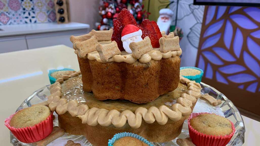 bolo pet fit (Produção Santa Receita) bolo pet fit (Produção Santa Receita)