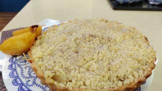 Torta Crumble de Pera Torta Crumble de Pera