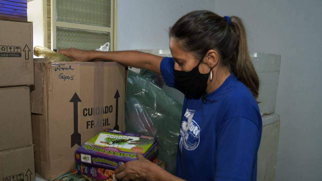 Priscila é voluntária no Projeto SOPA (Divulgação) Priscila é voluntária no Projeto SOPA (Divulgação)