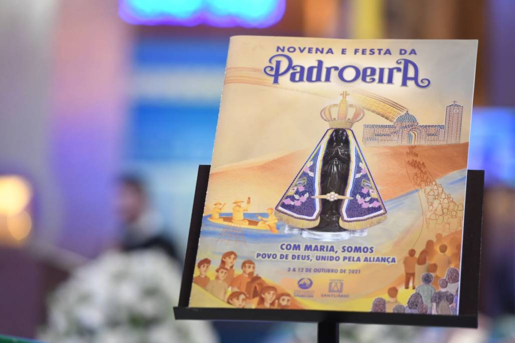 Missa Aparecida pelo Brasil - Abril 2021 - Lançamento livro da Novena e Festa 2021 (Thiago Leon) Missa Aparecida pelo Brasil - Abril 2021 - Lançamento livro da Novena e Festa 2021 (Thiago Leon)