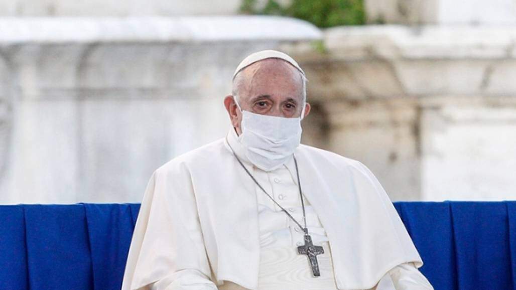 Papa Francisco usando máscara (Riccardo De Luca - Update/ Shutterstock) Papa Francisco usando máscara (Riccardo De Luca - Update/ Shutterstock)
