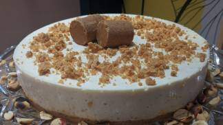 Cheesecake de paçoca - Santa Receita Cheesecake de paçoca - Santa Receita