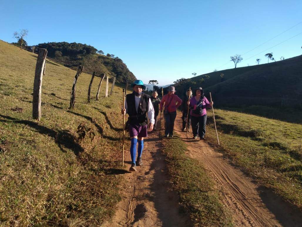 Caminho da Fé - Irmão Ernesto (Arquivo Pessoal ) Caminho da Fé - Irmão Ernesto (Arquivo Pessoal )