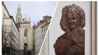 Busto e igreja - Pe. Passerat (Áustria) Busto e igreja - Pe. Passerat (Áustria)