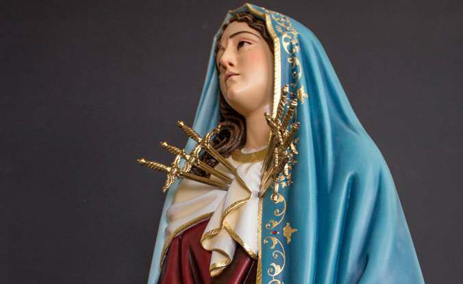 Contemple as 7 dores de Nossa Senhora segundo Santo Afonso