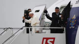 Papa, viagem apostólica, avião do papa