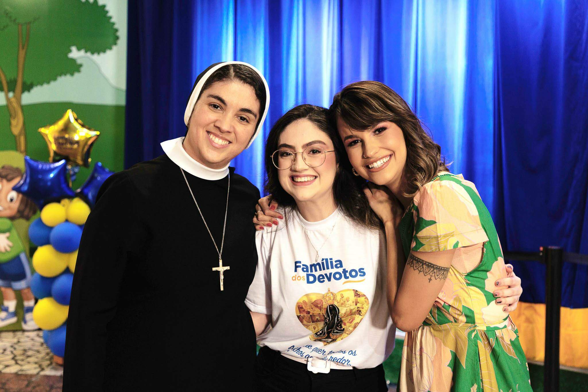Ir. Grazielle Rigotti, Karla Borges e Letícia Andrade: juntas na programação especial da TV.