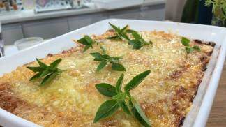 Berinjela à parmegiana Berinjela à parmegiana