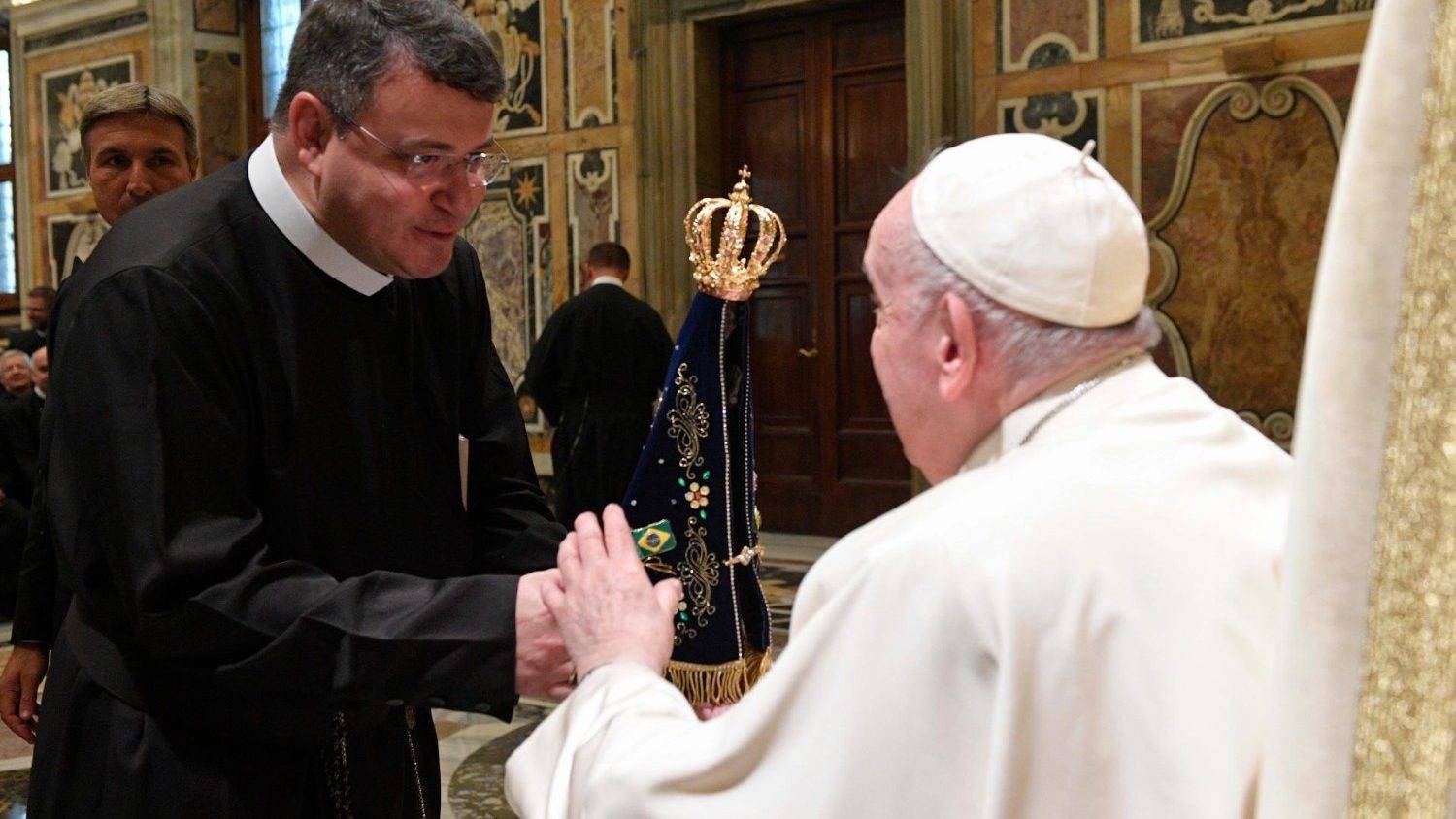 Papa Francisco com a Congregação Redentorista