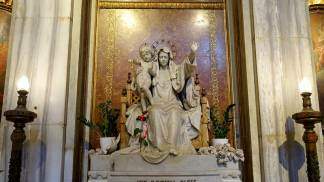 Rainha da Paz, escultura da Basílica de Santa Maria Maggiore, em Roma