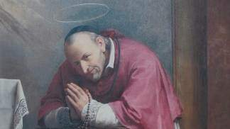 Santo Afonso rezando