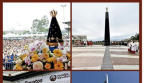 Projeto Imagem Peregrina / Inauguração do Memorial dos Construtores e do Espaço do Devoto / Bênção do Campanário / Criação da Revista Jovens de Maria.
