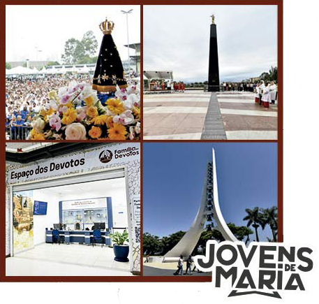 Projeto Imagem Peregrina / Inauguração do Memorial dos Construtores e do Espaço do Devoto / Bênção do Campanário / Criação da Revista Jovens de Maria.