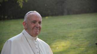 Papa Francisco nos Jardins do Vaticano