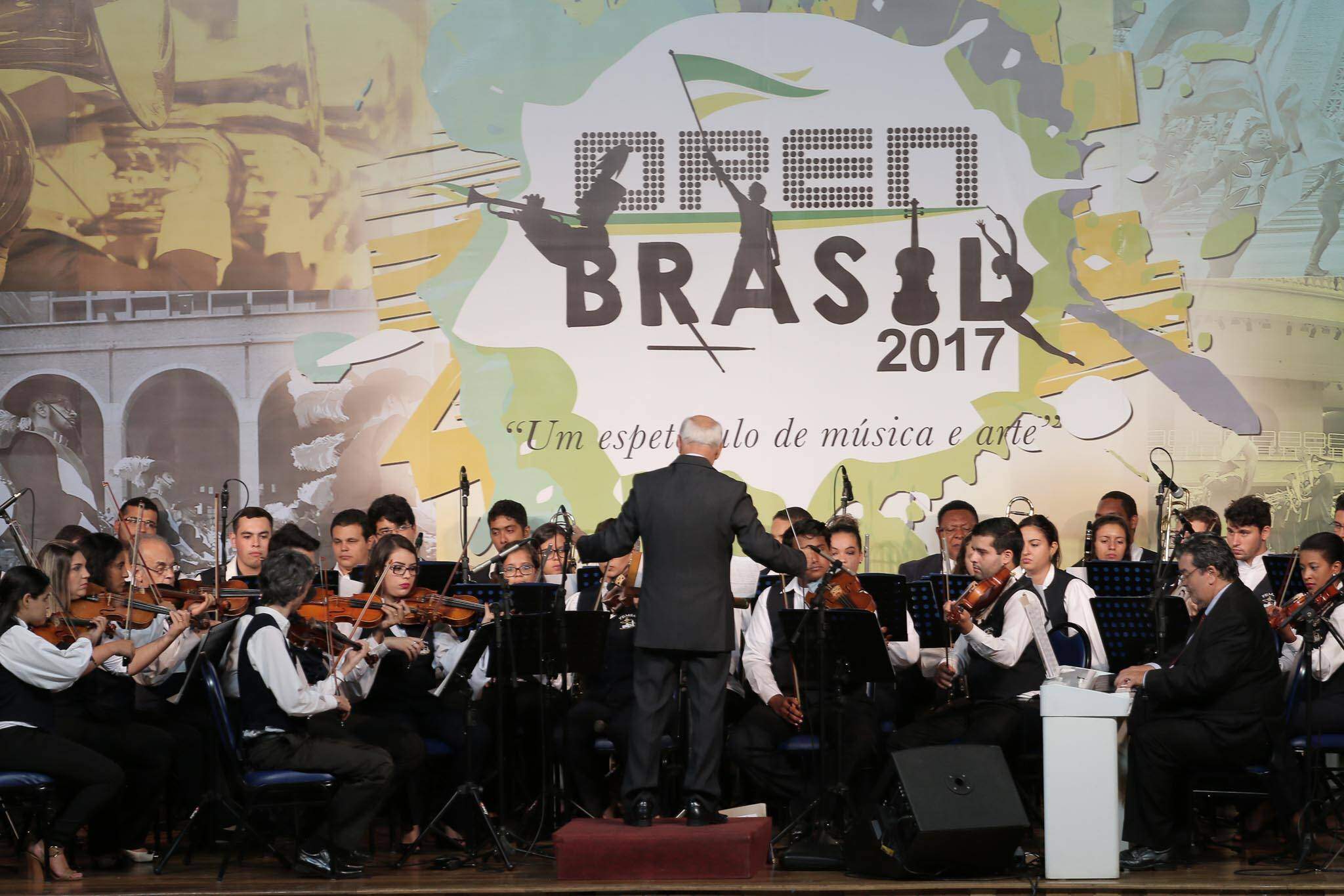 Apresentação no Open Brasil, em 2017