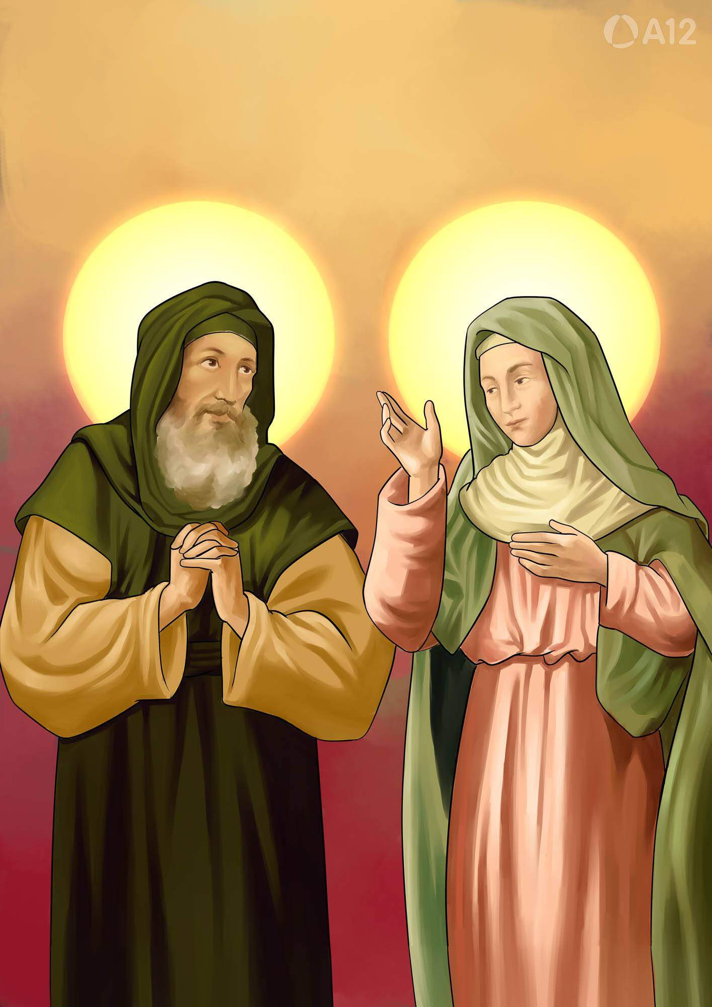 Santa Ana e São Joaquim (pais de Nossa Senhora)