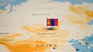 Mapa da Mongólia