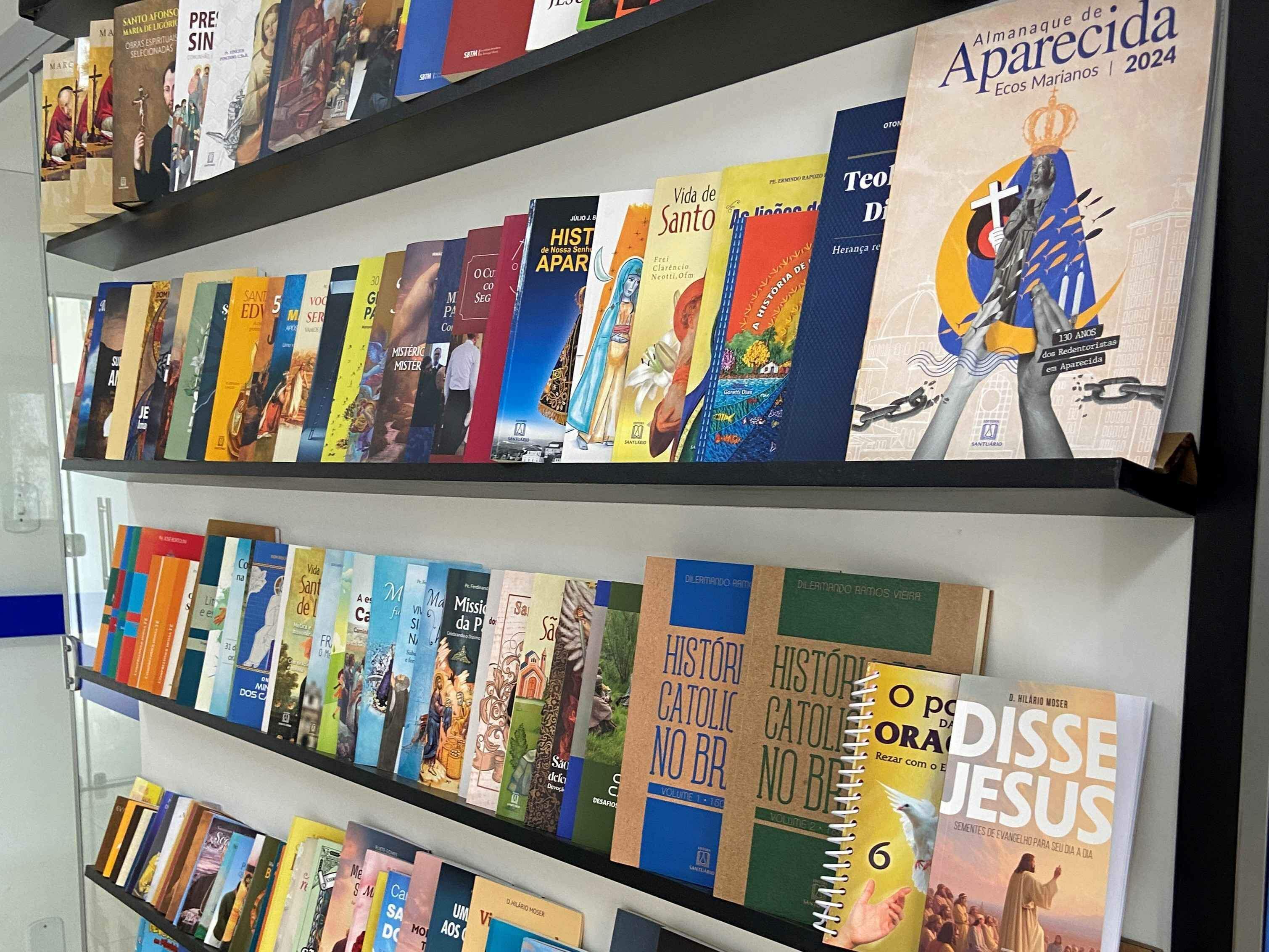 Editora Santuário oferece diversas opções de leitura 
