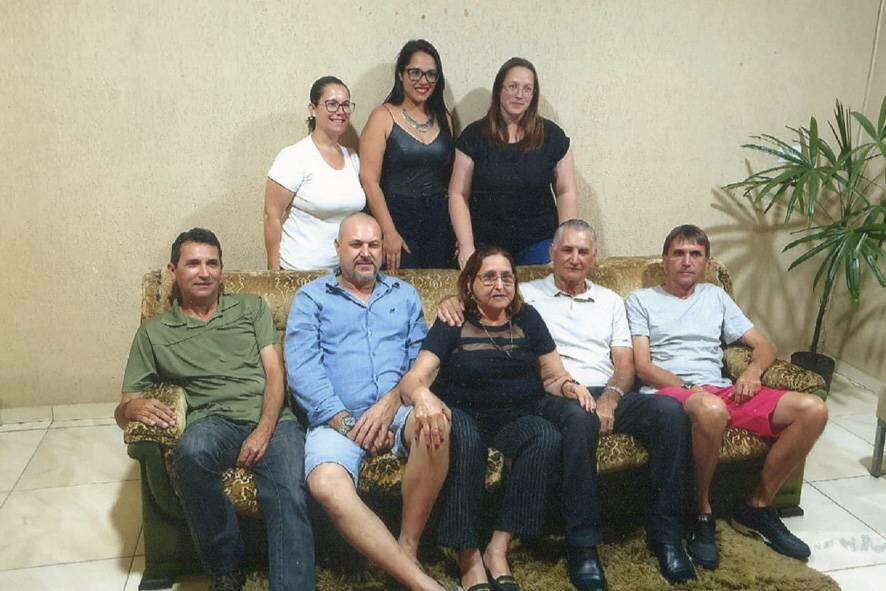 Maria Luiza Mangger Jaqueti e família, Cerro Azul/PR