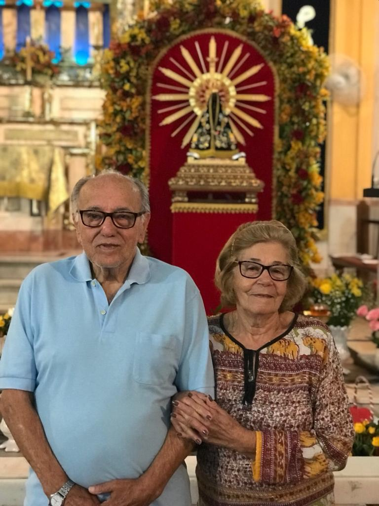 Benicio Cardoso de Mattos e Nadir, Rio de Janeiro/RJ – 60 anos de casados no dia 05/09/2023