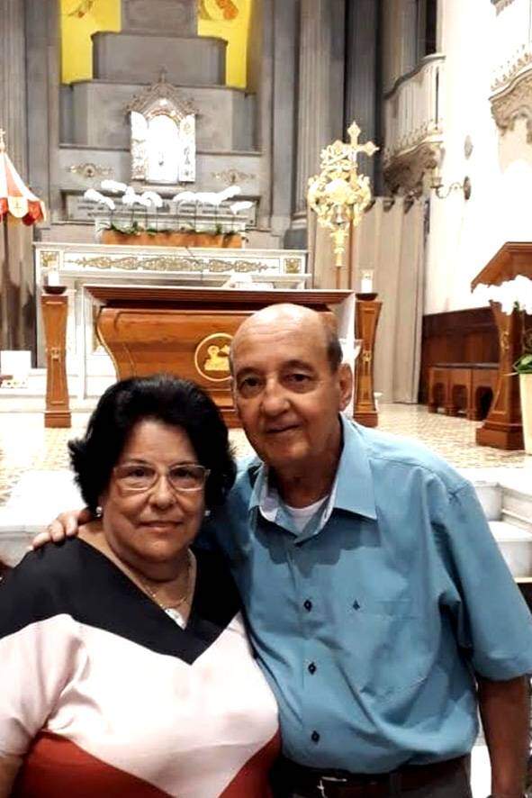 Ângela Maria Duarte de Brito e Celso José de Brito, Três Rios/RJ – 54 anos de casados no dia 17/01/2024