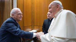 Martin Scorcese e Papa Francisco