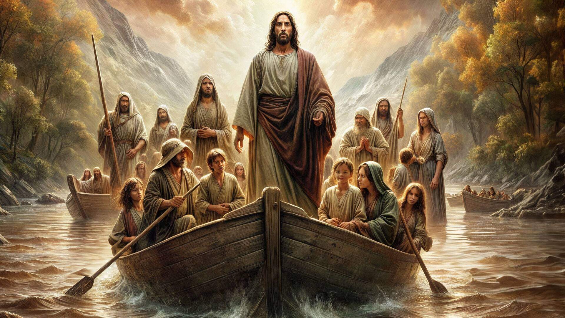 Jesus está sempre no barco da nossa vida
