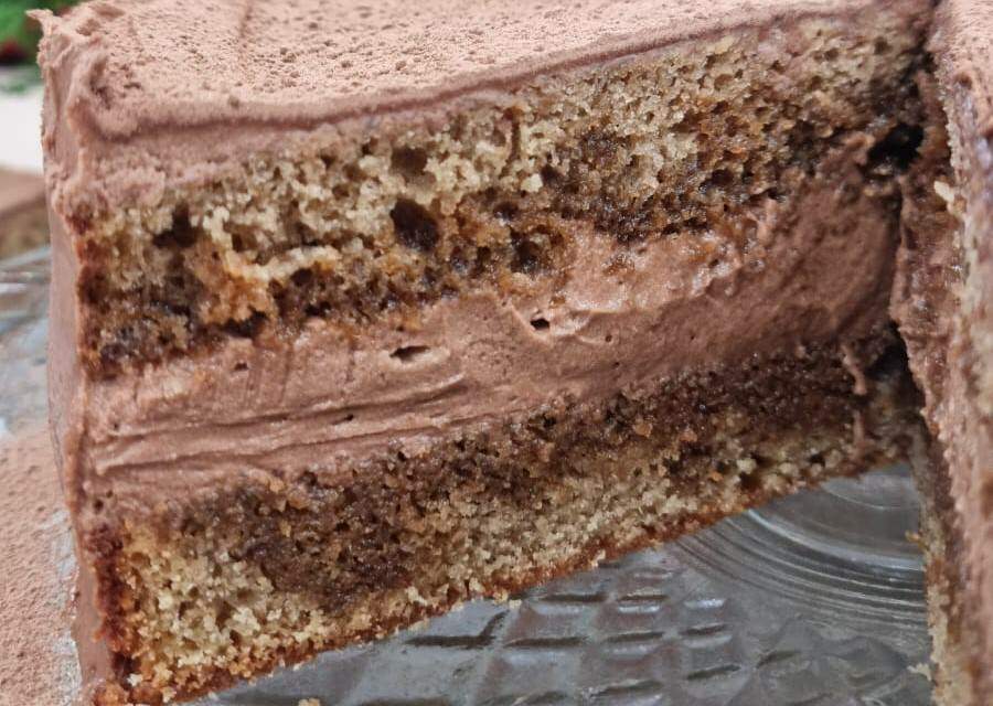 Bolo com Mousse de Café - Santa Receita