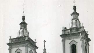 Foto antiga da Basílica Histórica