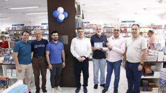 reinauguração da livraria santuario