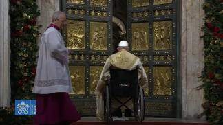 papa abertura da porta santa vaticano