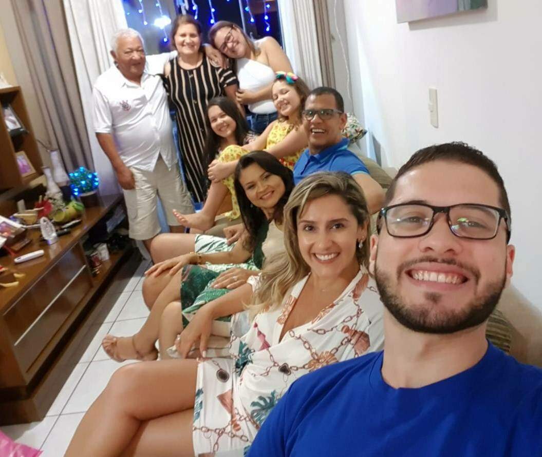 Lindinalva Gomes de Oliveira e Família, Guarujá/SP