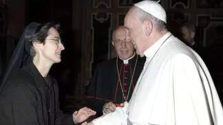 irmã raffaella e papa francisco