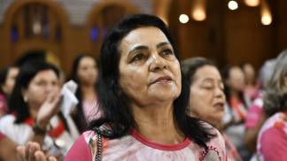 abertura da 12ª romaria nacional do terço das mulheres 2025