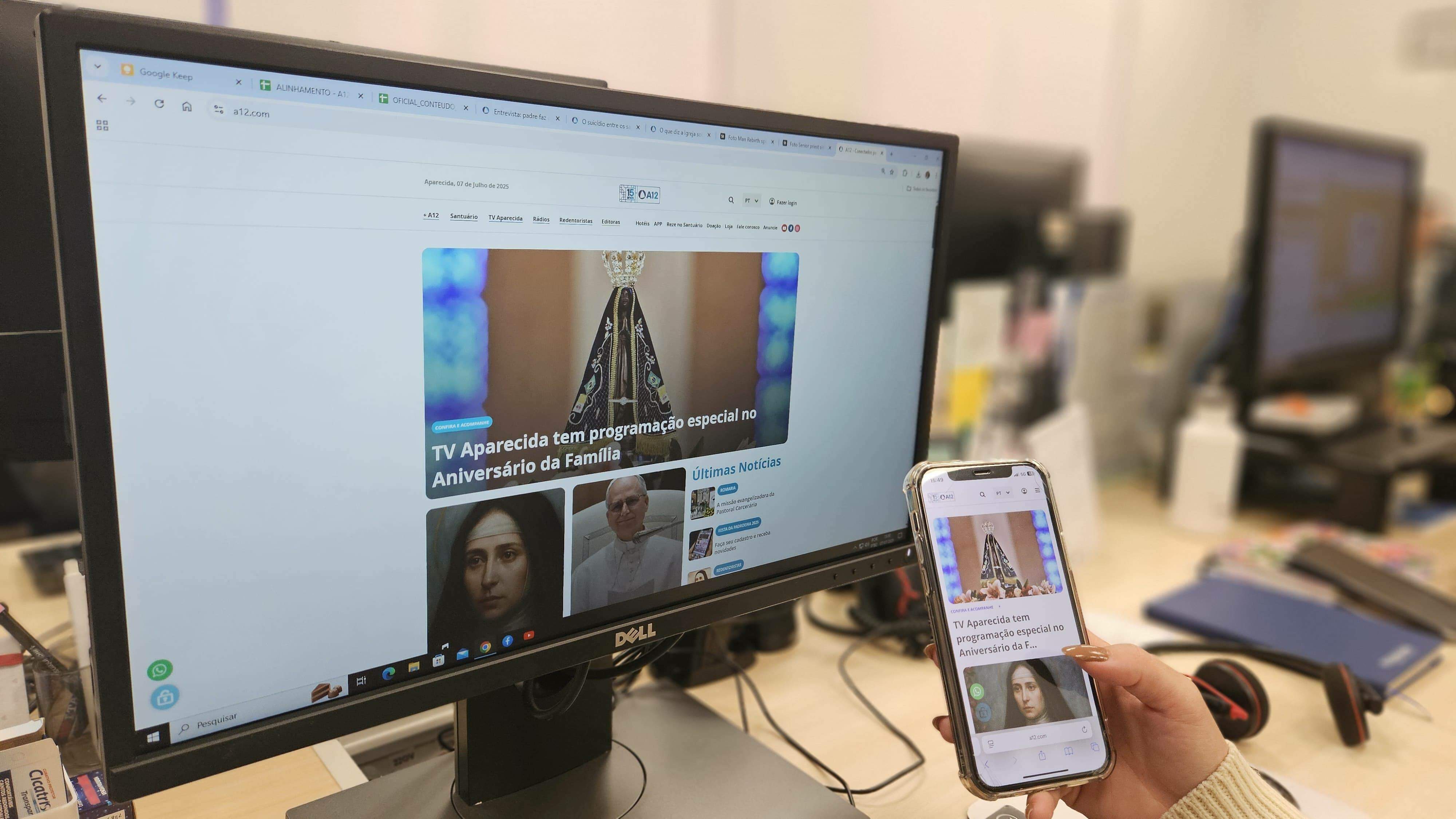 Acompanhe a Romaria da Família dos Devotos pelo Portal A12