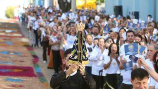Nossa Senhora Aparecida durante Santas Missões