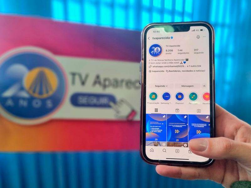 A TV Aparecida conectada com você!