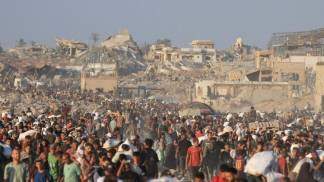 Refugiados na Faixa de Gaza