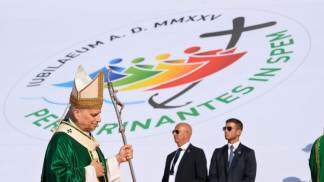 papa leão xiv em jubileu dos jovens