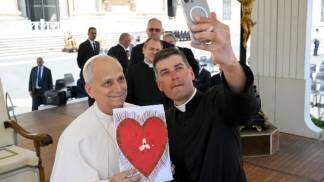 Pe. Pawel Nowak foi recebido pelo Papa Leão XIV