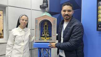 Irmã Francielli Silva, da Congregação das Irmãs Dominicanas da Beata Imelda