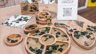 bambu-resinado-de-folhagens-faça-você-mesmo